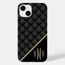 Monograma Preto Dourado Incluso