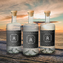 Monograma Preto na moda