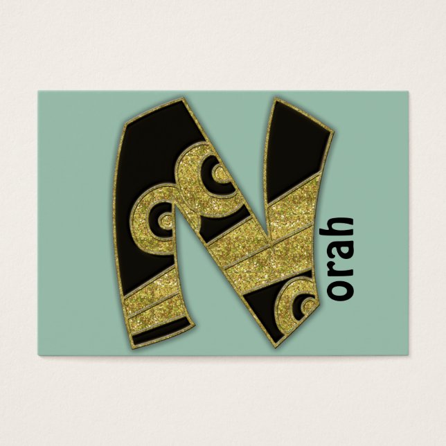 monograma retrorreflector - N (Frente)