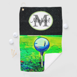 Monograma robusto de homem: Diamond Plate Golf