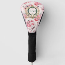 Monograma Rosa Elegante Personalizado