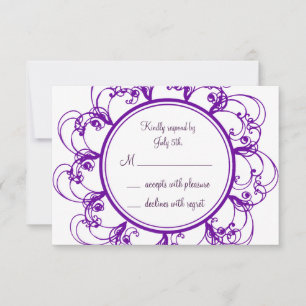 Monograma RSVP (roxo)