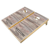 Monograma Russo Personalizado da Família Farmhouse