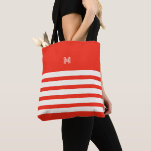 Monograma Saco Chic Stripes Cherry Tote