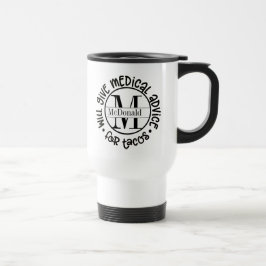Monograma Viagem Caneca de viagem