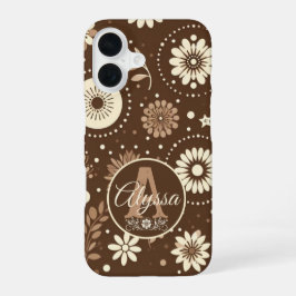 Monograma Vintage Floral Harmonia