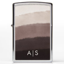 Monogramas, Coloração aquosa inicial, Castanho-mar