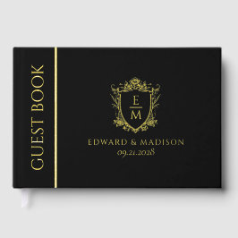 Monogramas de repouso do Casamento vintage Dourado