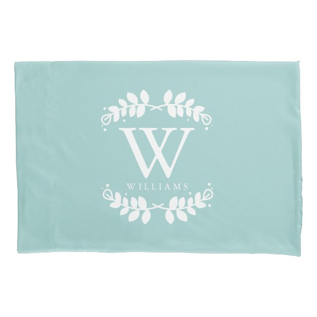 Monogrammed verde da hortelã (Frente)