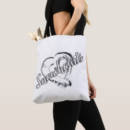 Monopôs Snowheart Tote Bag