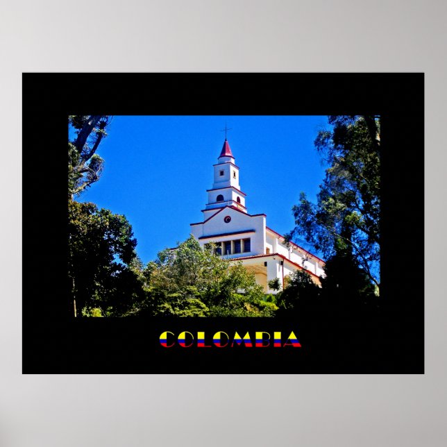 Monserrate Colombia Poster (Frente)