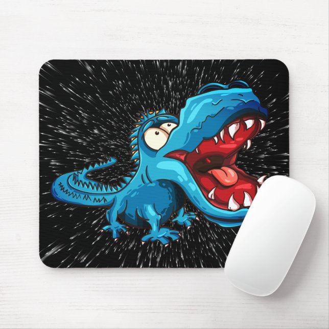 Monster Dino Attack Mousepad (Com mouse)