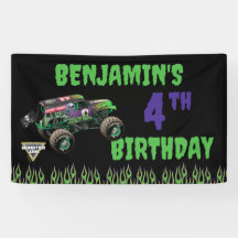Monster Jam Grave Digger Aniversário