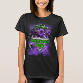 Monster Mãe- Monster Truck T-shirt feminina
