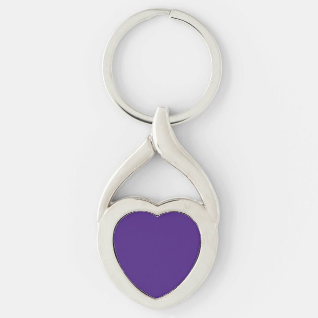 Monster Purple Heart Chaveiro (Frente)