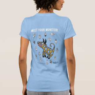 Monster Transformation Launch T-shirt feminina