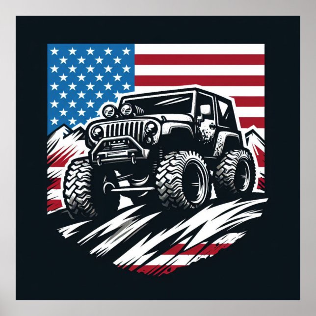 MONSTER TRUCK POSTER (Frente)
