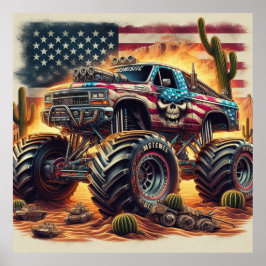 MONSTER TRUCK POSTER
