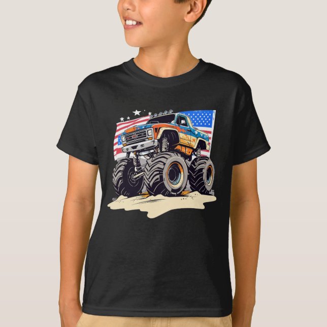 Monster Truck T-shirt (Frente)