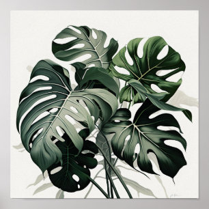 Monstera deixa Impressão