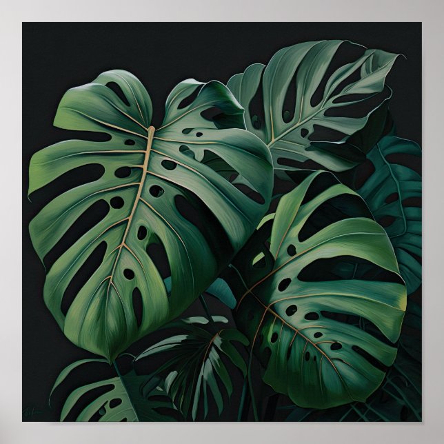Monstera deixa Impressão (Frente)