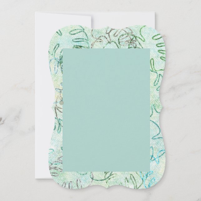 Monstera Madness Convite (Frente)