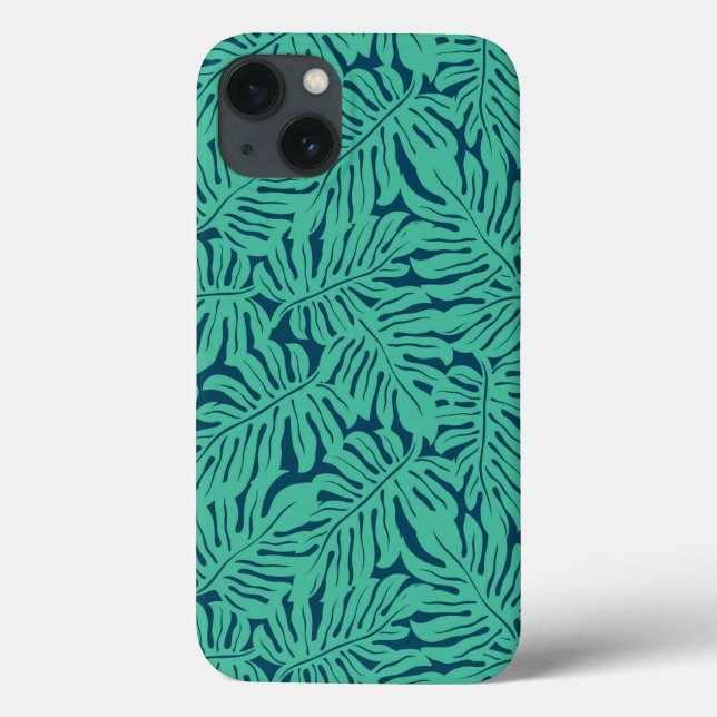 Monstera Tropical Leaf Pattern (Verso)