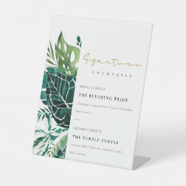 Monstera Tropical Leafy Signature Bebe Cocktails