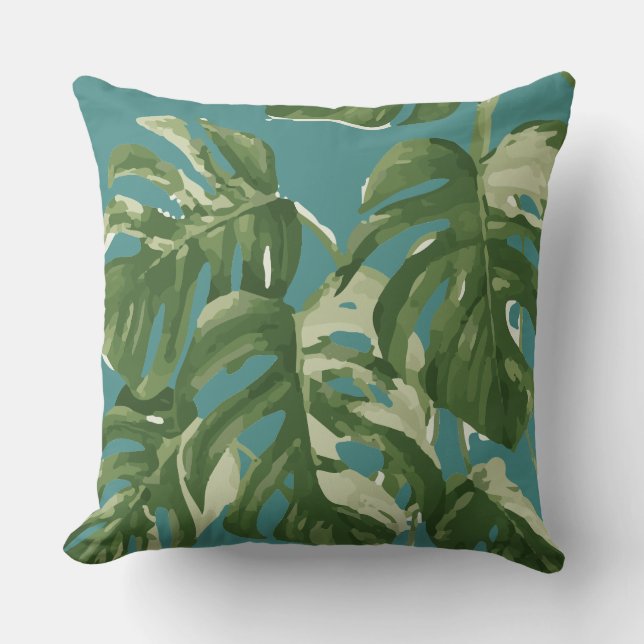 Monstera Tropical Plant | Almofada (Frente)