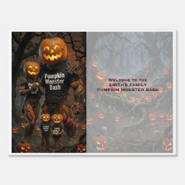 Monstro Abóbora Monstruosa Família Halloween Quint