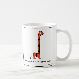 Monstro confuso - caneca de café