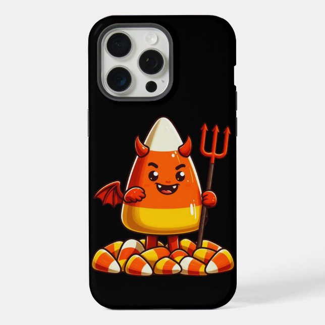 Monstro de milho doce doce do Halloween (Verso)
