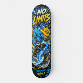 Monstro de Skate Elétrico Sem Limites Gráfico da R