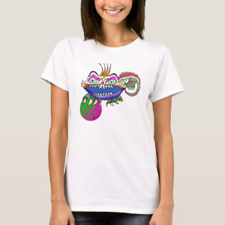 Monstro do voleibol mim t-shirt customizável