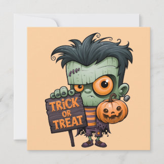 Monstro Feliz do Halloween