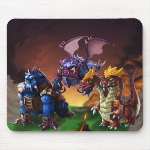 Monstro Mousepad do campeão