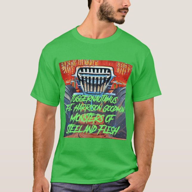 Monstros de Aço e T-Shirt da Carne (Frente)