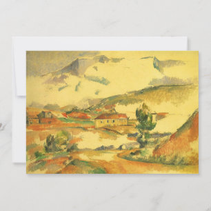 Mont Sainte Victoire por Paul Cezanne, Arte Vintag