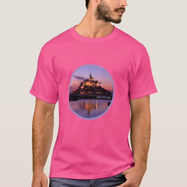 Mont Santo Michel Normandy Catdral France Tops (Frente)