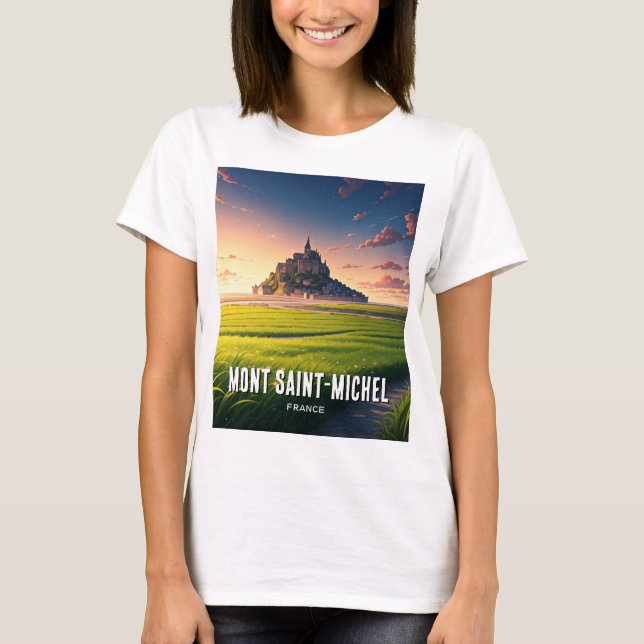 Mont Santo-Michel T-Shirt (Frente)