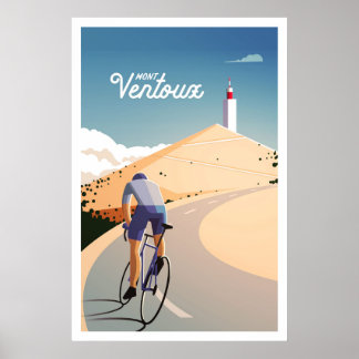 Mont Ventoux - Poster de ciclismo