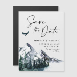 Monta Floresta Salve a Placa Magnética de Data