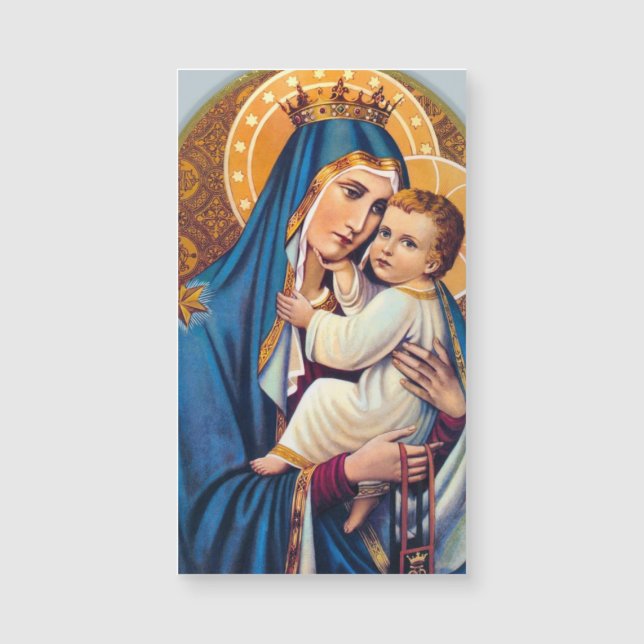 Monta Religiosa Carmel Virgem Mary Jesus Scapular (Frente)