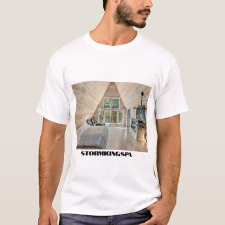 Montagem em Stormking Rainier Cabin Vibes T-Shirt