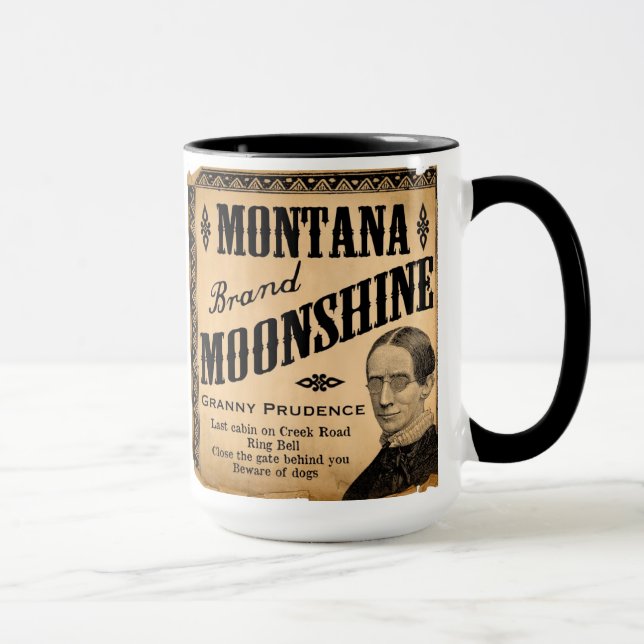 Montana Moonshine a caneca do chá do café (Direita)