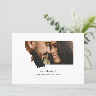 Montana Salve o Cartão com fotos de Data