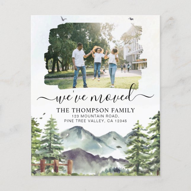 Montanha Florestal ORÇAMENTAL Movimentamos Foto (Frente)