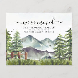 Montanha Florestal ORÇAMENTAL Mudamos de novo para