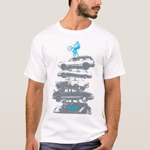 Montanha que Biking a camisa de T - montada das