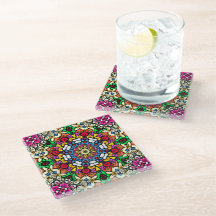 Montanha-russa Groovy Funky Flower Power